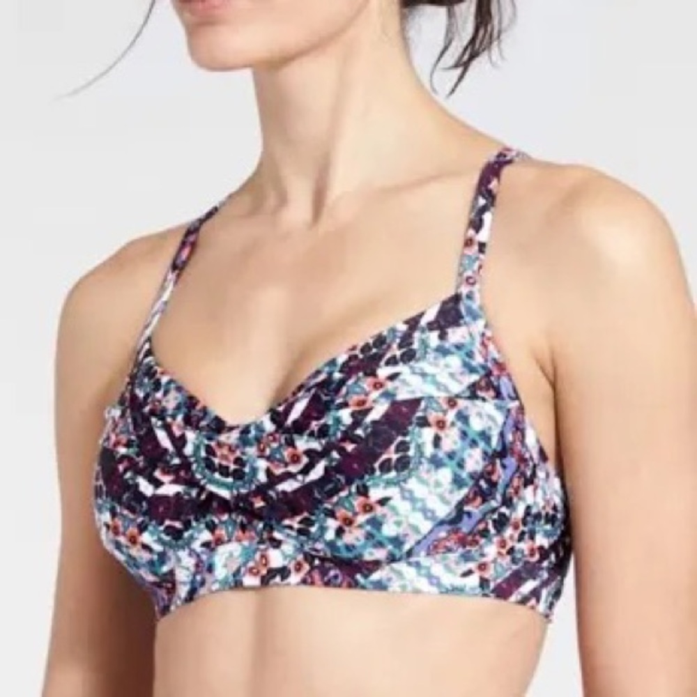 ATHLETA Marrakesh Twister Bikini Top
